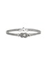 首图 - 点击放大 - JOHN HARDY - Love Knit Silver Diamond Pavé Chain Double Row Lobster Clasp Bracelet— Size UM