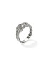细节 - 点击放大 - JOHN HARDY - Love Knit Silver Diamond Pavé Ring — Size 7