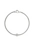  - JOHN HARDY - JH Essentials Silver Diamond Pavé Lobster Clasp Bracelet — Size US