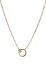 细节 - 点击放大 - JOHN HARDY - JH Essentials 14K Gold Diamond Pavé Mini Rolo Chain Interlinking Necklace — Size 16-18