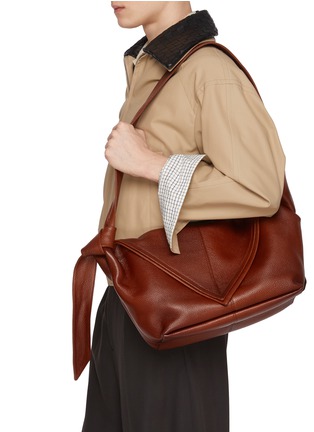 正面 -点击放大 - BOTTEGA VENETA - Sawyer Leather Shoulder Bag