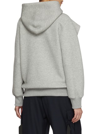 背面 - 点击放大 - SACAI - Sponge Sweat X Draped Chest Hoodie