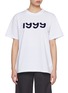 首图 - 点击放大 - SACAI - Flock Print Cotton T-shirt