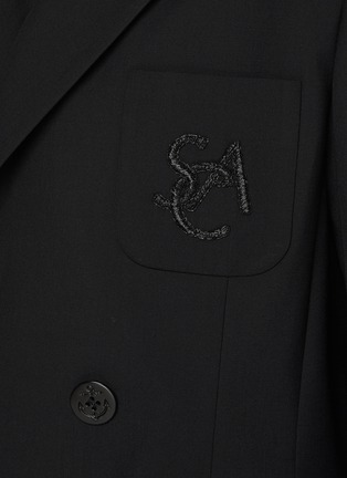  - SACAI - LOGO 刺绣西装外套