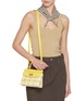 模特儿示范图 - 点击放大 - RODO - Small Paris Wicker Leather Bag