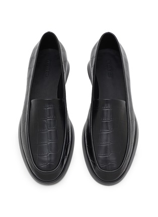 细节 - 点击放大 - FEAR OF GOD - Clp Croc Leather Dress Loafers