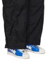 模特儿示范图 - 点击放大 - ADIDAS - X A Bathing Ape SSTR V Bape Low Top Men's Sneakers