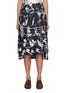 首图 - 点击放大 - THOM BROWNE - Olympic Constellation Printed Silk Pleated Skirt