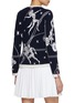 背面 - 点击放大 - THOM BROWNE - Olympic Constellation Intarsia Cashmere Cardigan