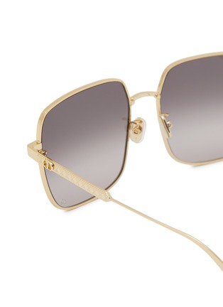细节 - 点击放大 - DIOR - Diorcannage S1U Metal Square Sunglasses