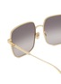 细节 - 点击放大 - DIOR - Diorcannage S1U Metal Square Sunglasses