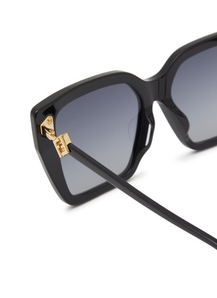 细节 - 点击放大 - FENDI - FF Diamonds Acetate Square Sunglasses