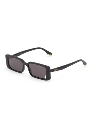 首图 - 点击放大 - FENDI - Fendi Way Acetate Rectangle Sunglasses