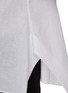  - YOHJI YAMAMOTO - 不规则下摆纯棉衬衫