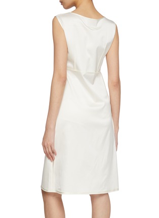 背面 - 点击放大 - MM6 MAISON MARGIELA - 2-Way Sleeveless Satin Mini Dress