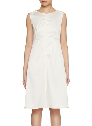 首图 - 点击放大 - MM6 MAISON MARGIELA - 2-Way Sleeveless Satin Mini Dress