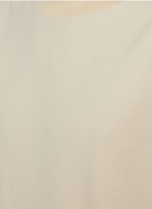  - THE ROW - SATO 纯棉剪裁 T 恤