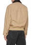 背面 - 点击放大 - BOTTEGA VENETA - Intrecciato Leather Collar Cotton Twill Blouson