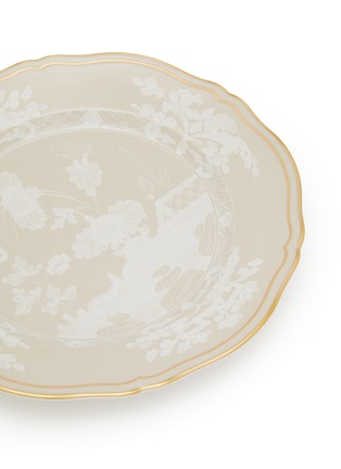 细节 –点击放大 - GINORI 1735 - Oriente Italiano Flat Dinner Plate — Meringa