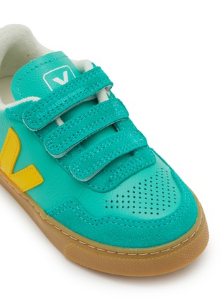 细节 - 点击放大 - VEJA - x The Campamento V-90 Leather Toddler's Sneakers