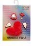 首图 - 点击放大 - CROCS - Valentines Jibbitz Charm — Set Of 5