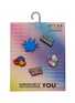 首图 - 点击放大 - CROCS - Celebrate Holi Jibbitz Charm — Set Of 5