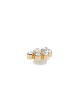 细节 - 点击放大 - CROCS - Half Gem Floral Pearl Jibbitz Charm