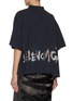 背面 - 点击放大 - BALENCIAGA - Nail Polish Graphic Cropped Cotton Jersey T-Shirt