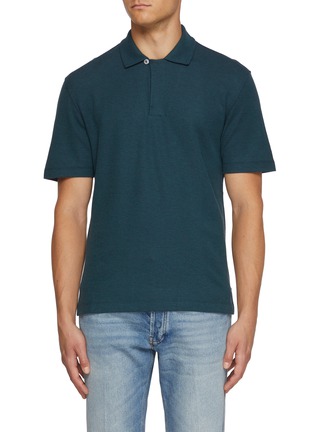 首图 - 点击放大 - ZEGNA - Cotton Polo Shirt