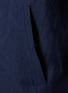  - ZEGNA - Stand Collar Linen Bomber Jacket
