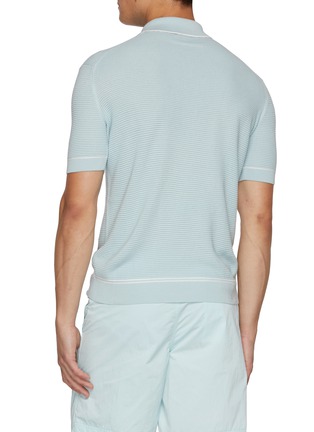 背面 - 点击放大 - ZEGNA - Contrast Outline Polo Shirt