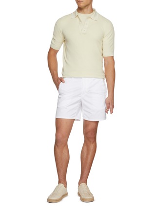 模特儿示范图 - 点击放大 - ZEGNA - Crewneck Cotton Knit T-shirt