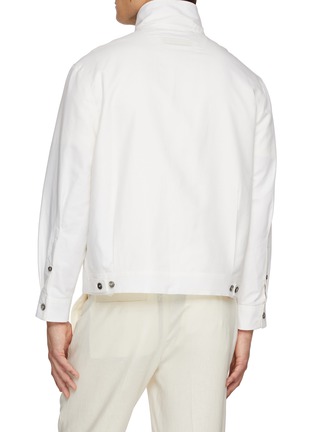 背面 - 点击放大 - ZEGNA - Patch Pocket Zip Up Overshirt