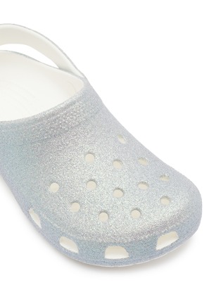 细节 - 点击放大 - CROCS - Classic Iridescent Glitter Kids' Clogs