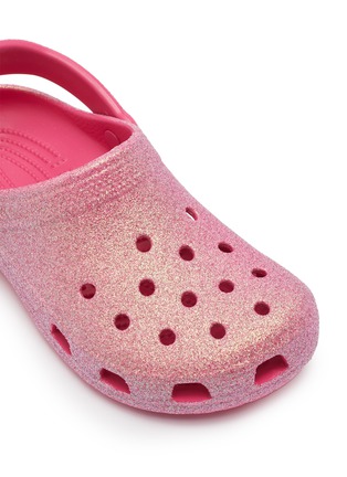 细节 - 点击放大 - CROCS - Classic Iridescent Glitter Kids' Clogs