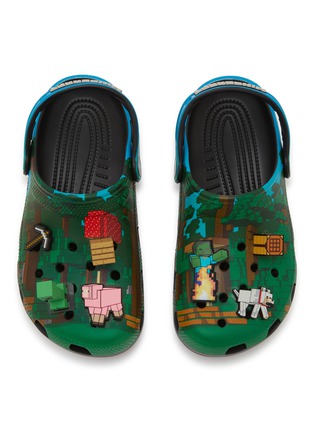 模特儿示范图 - 点击放大 - CROCS - X Minecraft Kids' Clog
