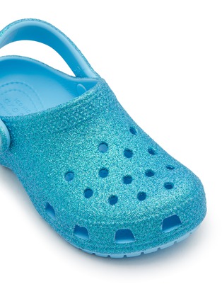 细节 - 点击放大 - CROCS - Classic Iridescent Glitter Toddlers' Clogs