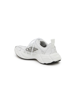  - BALENCIAGA - 女款 MONDAY 皮革系带运动鞋
