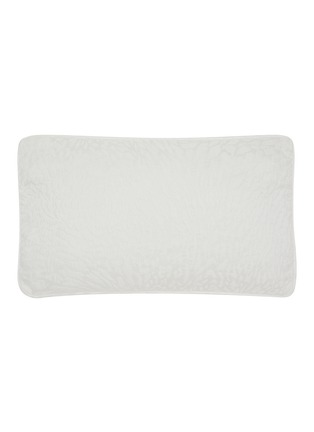 首图 –点击放大 - YVES DELORME - Souvenir Cushion Cover — Blanc