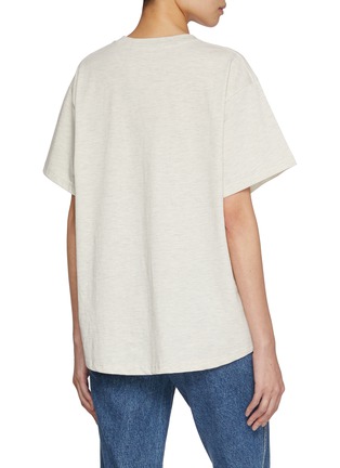 背面 - 点击放大 - MARDI MERCREDI - Triple Flower Cotton T-shirt