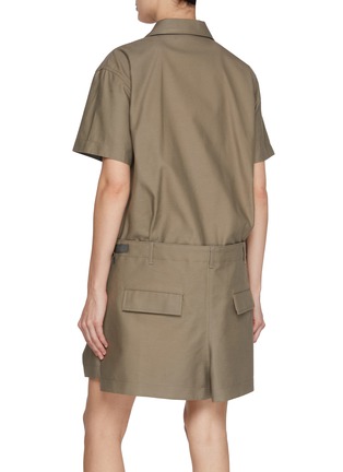 背面 - 点击放大 - SACAI - x WTAPS Multi Pocket Mini Dress