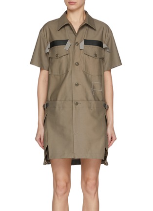 首图 - 点击放大 - SACAI - x WTAPS Multi Pocket Mini Dress