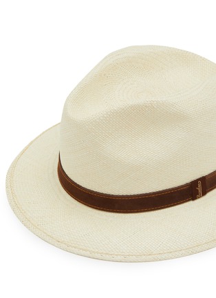 细节 - 点击放大 - BORSALINO - 草编遮阳帽