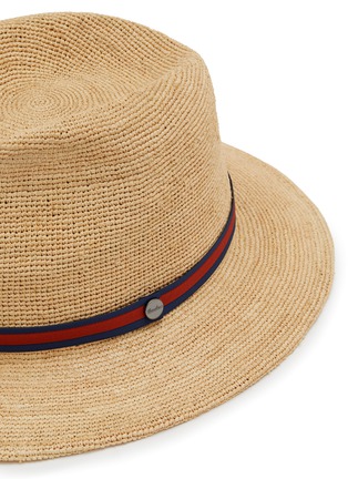 细节 - 点击放大 - BORSALINO - 钩织遮阳帽
