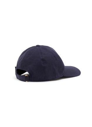 模特儿示范图 - 点击放大 - BORSALINO - 亚麻棒球帽