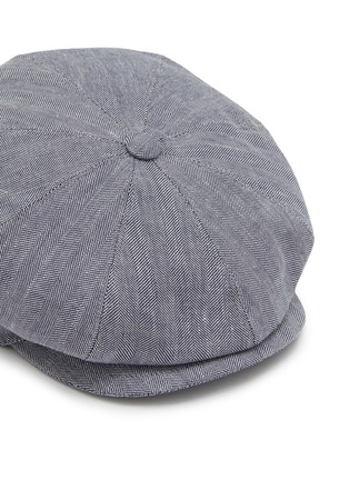 细节 - 点击放大 - BORSALINO - 棉麻八角帽