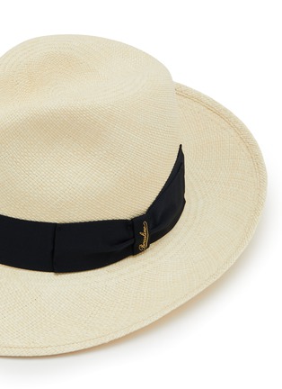 细节 - 点击放大 - BORSALINO - 草编遮阳帽