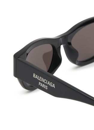 细节 - 点击放大 - BALENCIAGA - 板材方框太阳眼镜