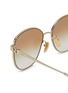 细节 - 点击放大 - CHLOÉ - Marcie Metal Rectangle Sunglasses