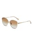 首图 - 点击放大 - CHLOÉ - Marcie Metal Rectangle Sunglasses